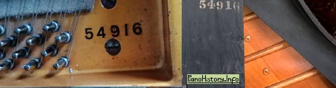 ackermann & lowe piano serial number lookup